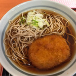 爽亭 - まずは東京B級グルメコロッケそば