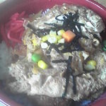 日の丸弁当 - カツ重　2010/12/29ver