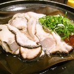 三年牡蠣の昆布塩焼き