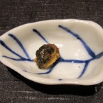 竹ざき - たいら貝の肝焼(おまけ?)