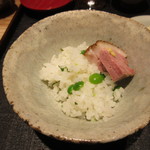 竹ざき - 豆ごはん接写