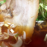 王家点心 - スープとチャーシュー