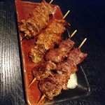 ももんが 千歳店 - ハツと、何だっけ