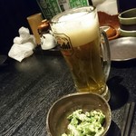 ももんが 千歳店 - お通しはイマイチよ