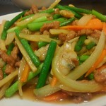 中華料理 家宴 - 野菜も沢山入っています。