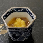 鮨 泰蔵 - のれそれ　ポン酢