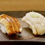 鮨 泰蔵 - 穴子　二種