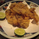 松もと - 松茸のフライ。