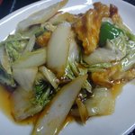 Kouhoukan - 鶏肉と野菜炒め@日替ランチ