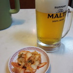 Oosaka Oushou - 生ビールとキムチ