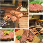 炭火焼ステーキ 岡田 - 