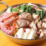 Seafood Motsu-nabe (Offal hotpot)