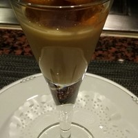 鉄板焼 逢坂 - ウニのプリン