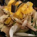 ビートイート - 猪鍋の野菜たち