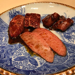 西麻布けんしろう - 【タレ焼き】タレ焼き3種