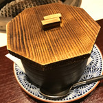 西麻布けんしろう - 【お食事】尾崎牛入りカルビうどん 開ける前