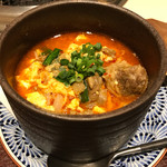 西麻布けんしろう - 【お食事】尾崎牛入りカルビうどん どーん！