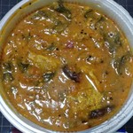 SPICY CURRY 魯珈 - 限定カレー（あさりと菜の花のカレー(ケララ風)）