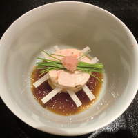 ぎんざ 一二岐 - 強肴　あん肝ポン酢