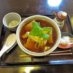 蕎茶亭まるやま - 鴨つくねそば