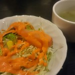 パシュパティ - 料理写真:サラダとスープ