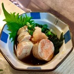 魚の四文屋 - あん肝ポン酢