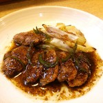 ゆたか - 鴨ネギ 黒胡椒炒め