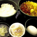 Yudetarou - 毎度のゆで太郎さん朝食納豆セットです