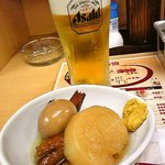 Tsukasaya - ワンコインのほろ酔いセットおでんバージョン