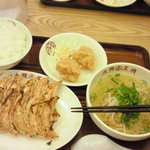Oosaka Oushou - 餃子定食Ｂダブル￥８９０
