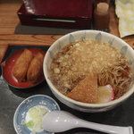 寿屋　寿庵 - むじな蕎麦といなり：ランチ800円