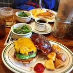 BROOKLYN PANCAKE HOUSE - cheeseburger