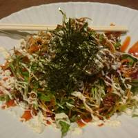 和牛料理 要 - センマイサラダ？