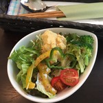 おうちカフェ 花楽里 - ランチのサラダ