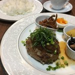 ビストロ耕地中 - 特製ハンバーグ 和風おろしソース