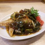 ゆたか - 手羽先のピータンがけ