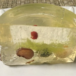 一幸庵 - 白ワインの錦玉羹