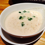 焼きねぎのポタージュ