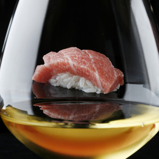 The possibilities of sushi and wine