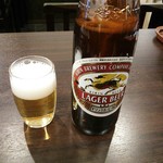 ときわ食堂 - 瓶ビール大瓶