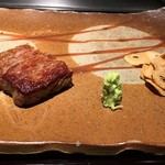 鉄板焼 銀座おのでら - サーロインステーキ