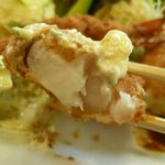 フレンドシップ - C定食　甘鯛白身フライ　断面
