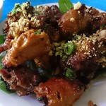 HAI LUA - チキンケバブ、甘辛く味が付いています