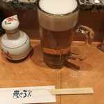 まぐろ人 - 生ビール 350円♪