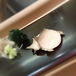 鮨みなと - 蒸しあわび