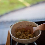 そば屋 案山棒 - 案山棒　てんかす