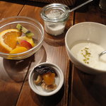 ルーエプラッツ ツオップ - フルーツ＋ヨーグルト