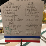 ローブリュー - 本日のメニュー