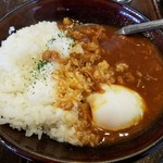 ギョバー - カレー　温玉のせ