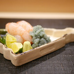 麻布十番 ふくだ - 造里　子持ち牡丹海老